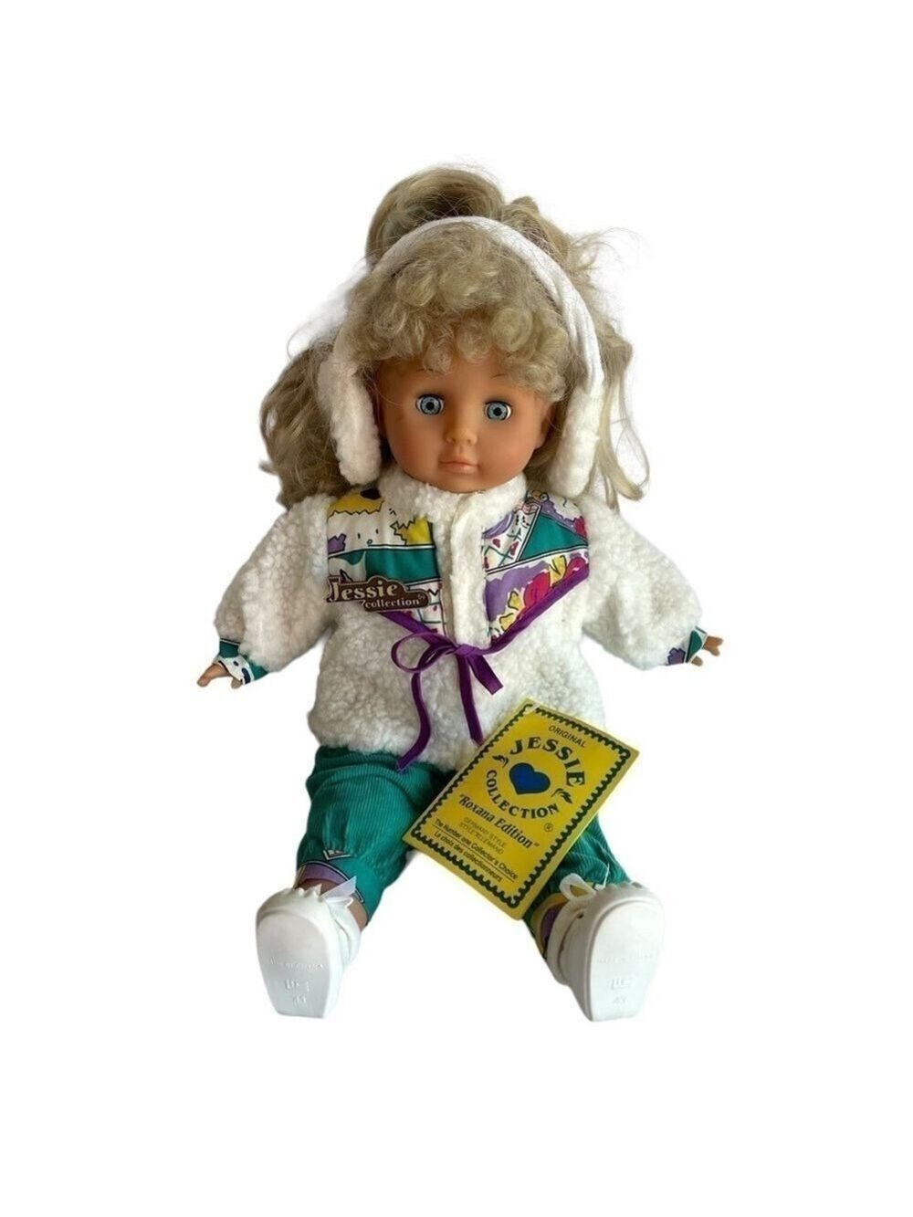 Vintage 1992 Jessie Collection Doll Roxana Collectible 90s Winter Fashion